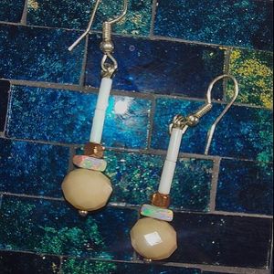 Welo Opal, Pink Agate and Porcupine Quills